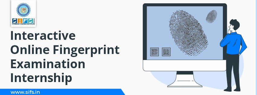 Interactive Online Fingerprint Examination Internship