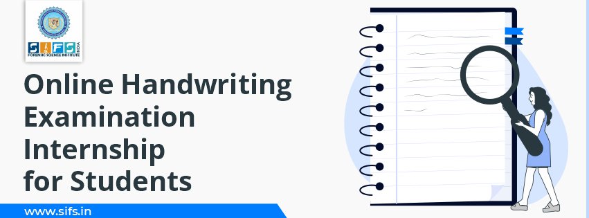 Online Handwriting Examination Internship for Students