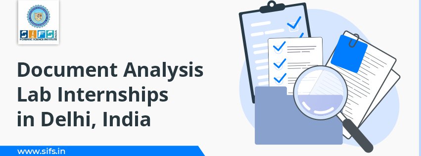 Document Analysis Lab Internships in Delhi, India