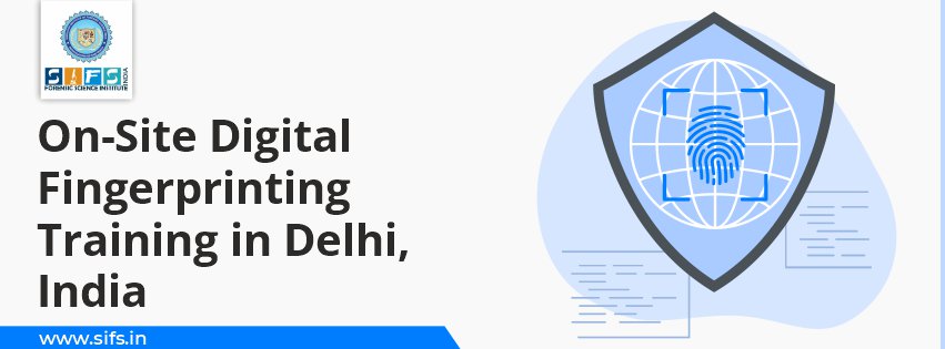 On-Site Digital Fingerprinting Training in Delhi, India
