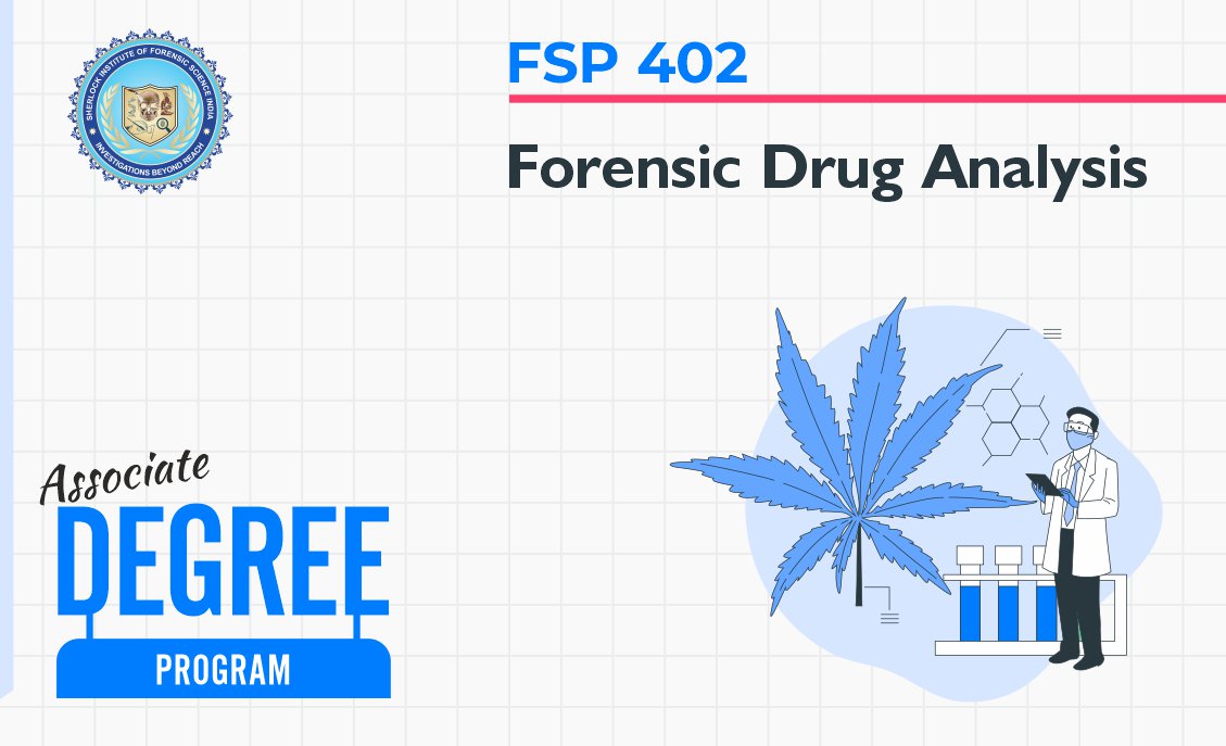 FSP 402: Forensic Drugs Analysis