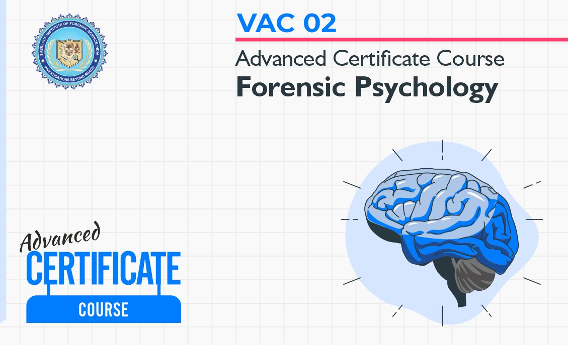 Advanced Certificate Course  Forensic Psychology