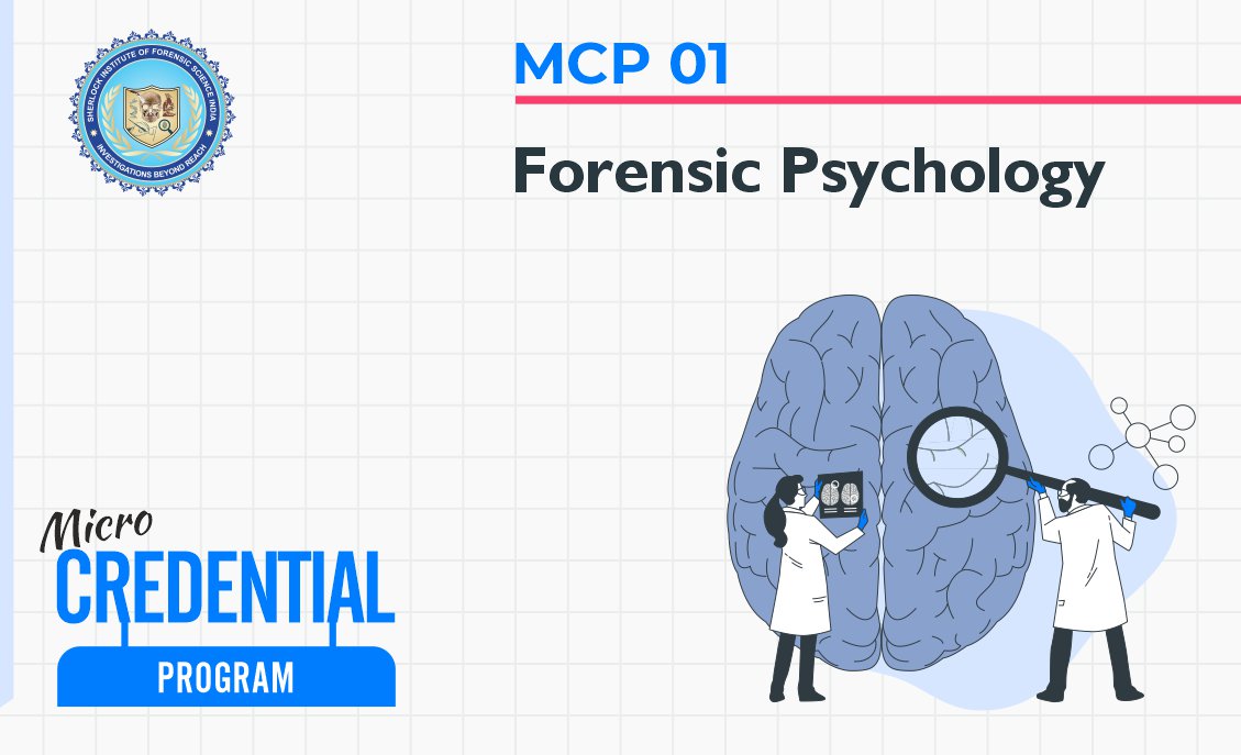 MCP 1 : Forensic Psychology