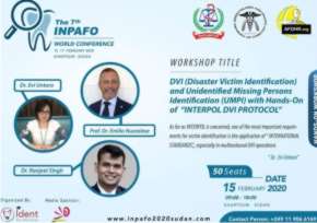 International Workshop DVI ( Disaster Victim Identification )