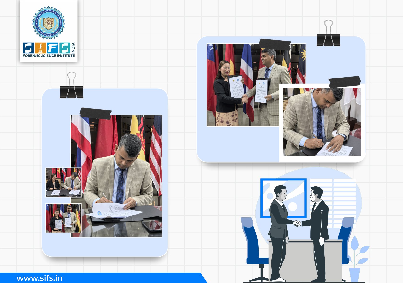 Global Ties in Forensic Innovation