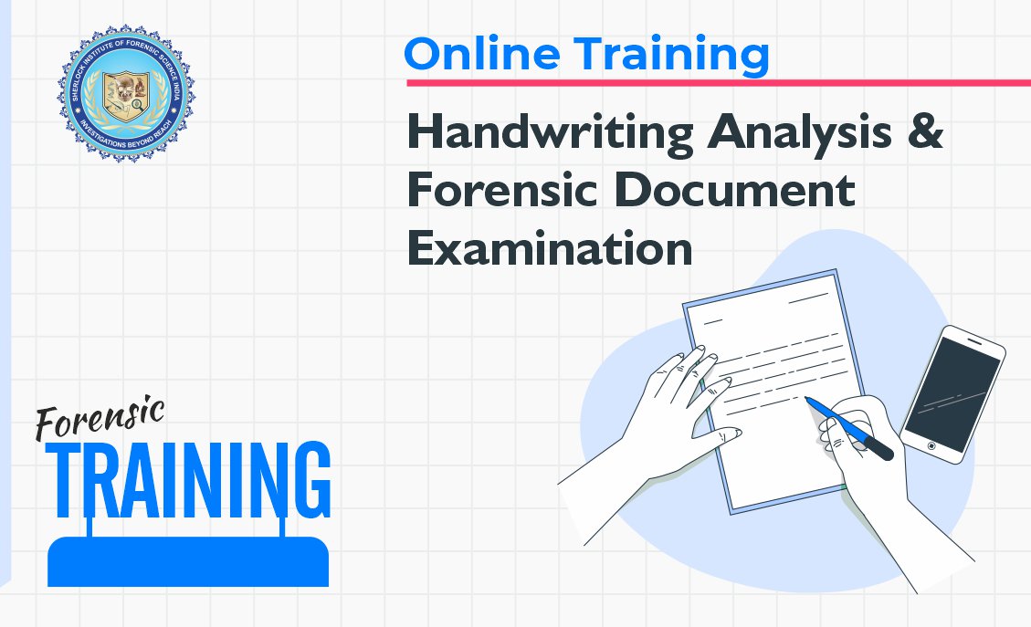 OT :  Handwriting Analysis & Forensic Document Examination