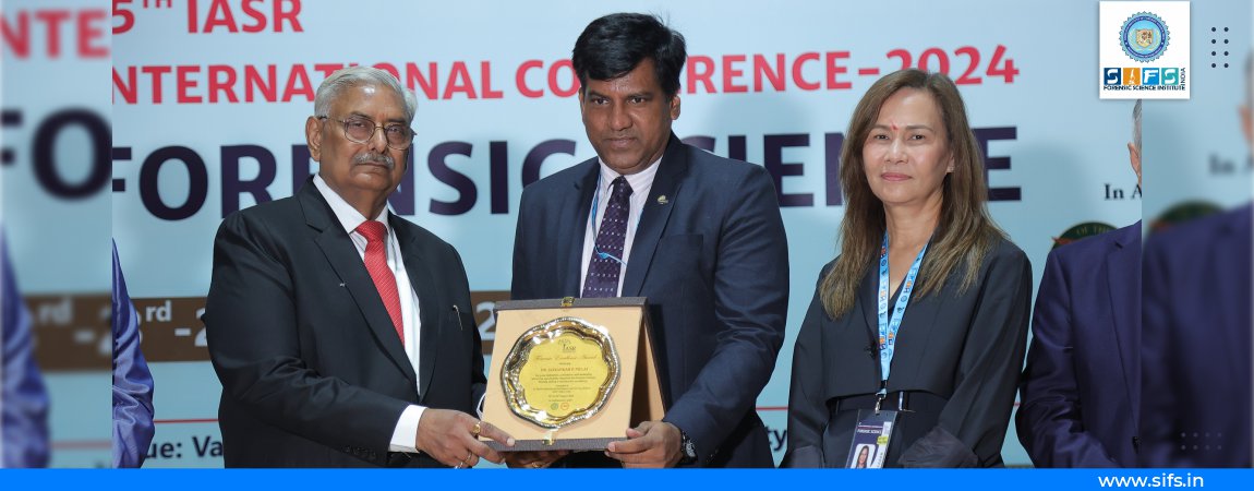 Dr. Jaysankar P. Pillai : Forensic Excellence Award 2024